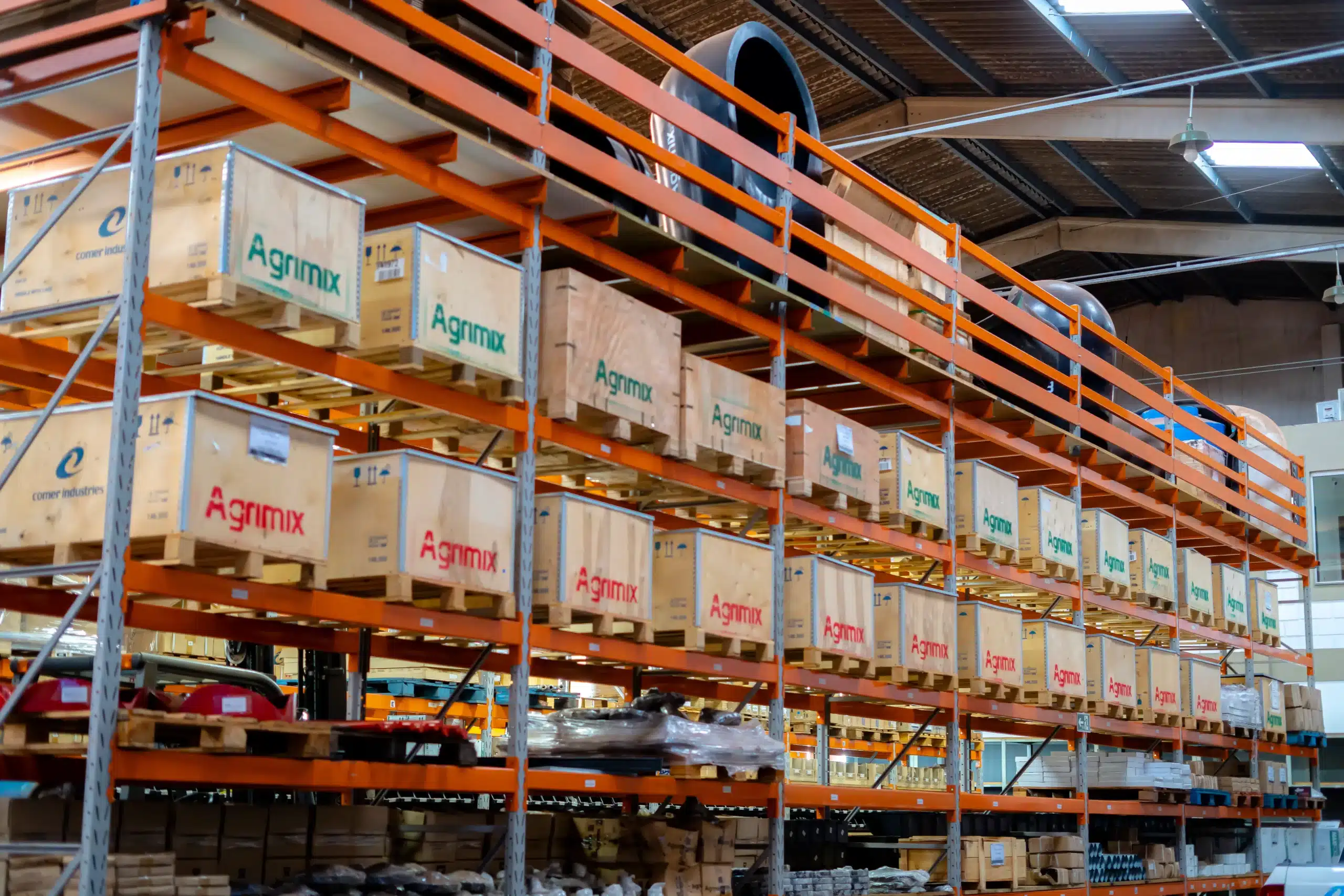 Linha de montagem Agrimix